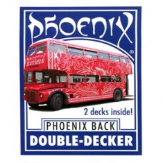 Phoenix Parlour Double Decker - Blue - by Card Shark